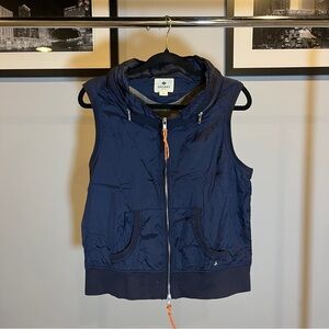Sperry Navy Gilet with Hood